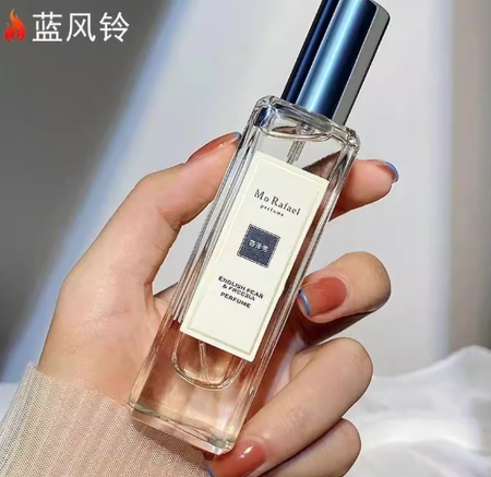 經典藍風鈴香水女士持久留香淡香英國梨小蒼蘭星木蘭海鹽橙花清新